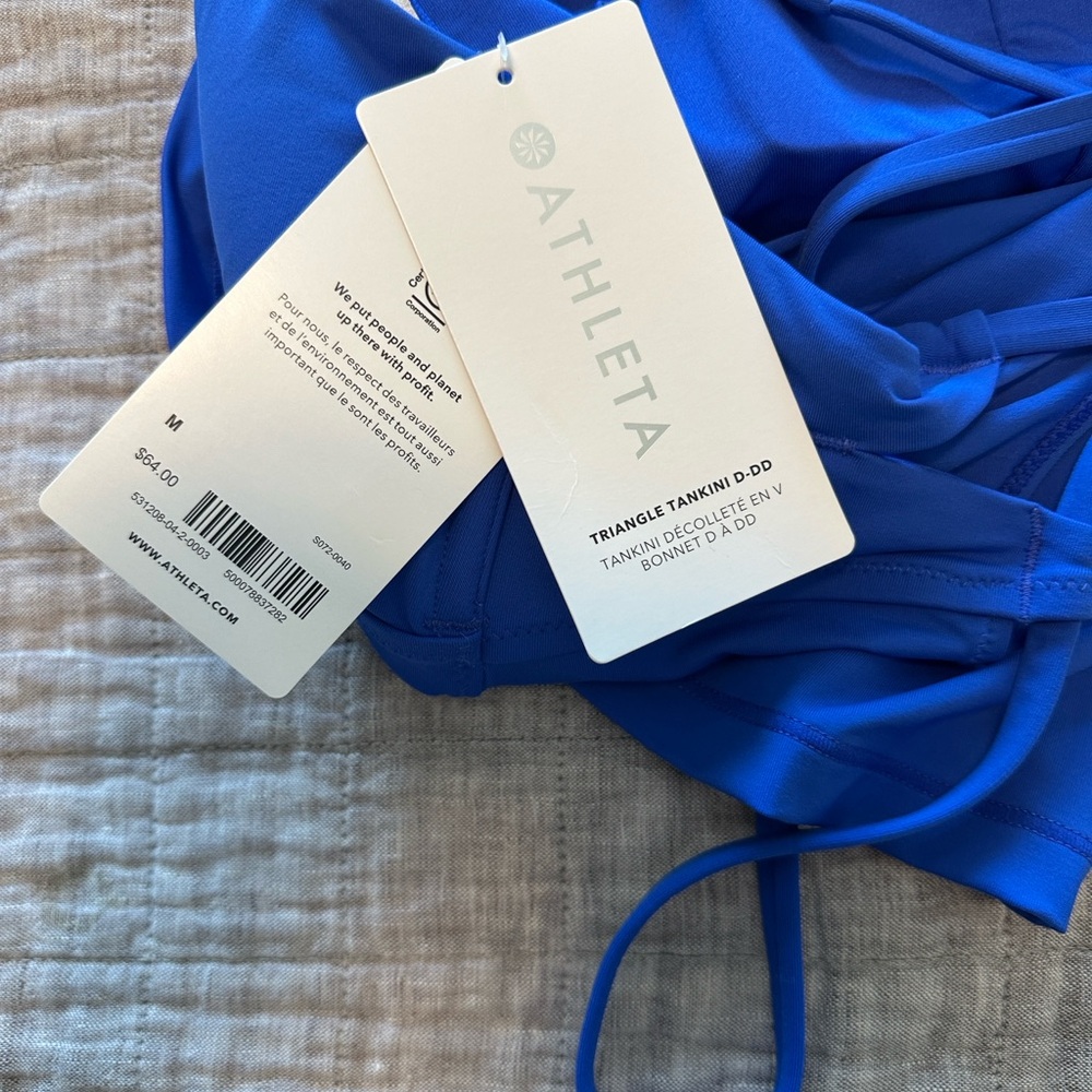 Athleta Royal Blue Swim top - Picture 4 of 4